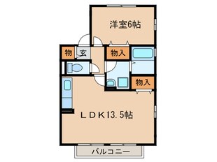 サン・フィールド　Ｂの物件間取画像